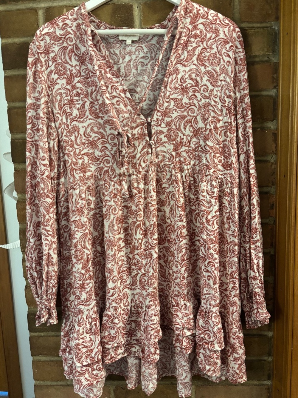 Auguste The Label Paisley Dress Long Sleeve